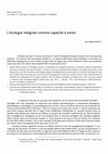 Research paper thumbnail of L’écologie intégrale comme capacité à aimer