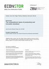 Research paper thumbnail of The Compositional Nature of Productivity and Innovation Slowdown