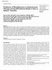 Research paper thumbnail of Predictors of Nonadherence to Antiretroviral Therapy among HIV-Infected Adults in Dar Es Salaam, Tanzania