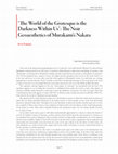 Research paper thumbnail of “The World of the Grotesque is the Darkness Within Us”: The Noir Geoaesthetics of Murakami’s Nakata