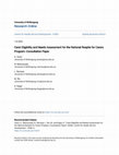 Research paper thumbnail of Carer Eligibility and Needs Assessment for the National Respite for Carers Program: Consultation Paper