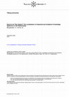 Research paper thumbnail of How far do They Reach? The Localization of Industrial and Academic Knowledge Spillovers in the Netherlands