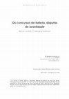 Research paper thumbnail of Os concursos de beleza, disputas de israelidade