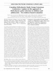 Research paper thumbnail of Canadian Helicobacter Study Group Consensus Conference: Update on the Approach to Helicobacter Pylori Infection in Children and Adolescents – an Evidence-Based Evaluation