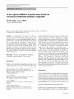 Research paper thumbnail of A new sprout inhibitor of potato tuber based on carvone/b-cyclodextrin inclusion compound