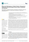 Research paper thumbnail of Intracranial Meningioma in Elderly Patients. Retrospective Multicentric Risk and Surgical Factors Study of Morbidity and Mortality