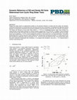 Research paper thumbnail of Dynamic Behaviors of Silt and Sandy Silt Soils Determined from Cyclic Ring Shear Tests