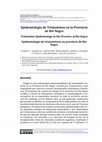 Research paper thumbnail of Epidemiologia de Triatominos en la Provincia de Río Negro