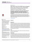 Research paper thumbnail of RESEARCH ARTICLE Pilot Field Trial of the EG95 Vaccine Against Ovine Cystic Echinococcosis in Rio Negro, Argentina: Second Study of Impact