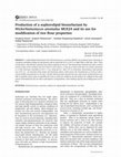 Research paper thumbnail of Production of a sophorolipid biosurfactant by Wickerhamomyces anomalus MUE24 and its use for modification of rice flour properties