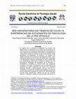 Research paper thumbnail of Ser universitario en tiempos de COVID-19: experiencias de estudiantes de psicología de la FES Iztacala