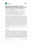 Research paper thumbnail of Improved Solid-Contact Nitrate Ion Selective Electrodes Based on Multi-Walled Carbon Nanotubes (MWCNTs) as an Ion-to-Electron Transducer