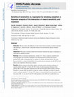 Research paper thumbnail of Benefits of varenicline vs. bupropion for smoking cessation: a Bayesian analysis of the interaction of reward sensitivity and treatment