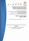 Research paper thumbnail of International knowledge flows between industry inventors and universities: The role of multinational companies