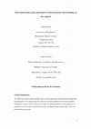 Research paper thumbnail of Third-mission policy goals and incentives from performance-based funding: Are they aligned?