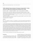 Research paper thumbnail of Yield evaluation of guar genotypes (Cyamopsis tetragonoloba L. Taub.) selected for high-density planting and mechanical harvesting