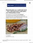 Research paper thumbnail of Domestication on a Molecular Level -- How Cultivated Meat Could Affect Our Relationship to Food [Interviewed by Lisa Neidhart, Varsity, 21 January 2022]