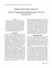 Research paper thumbnail of Intelligent Control of Auxiliary Ship Systems