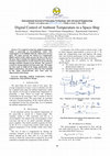 Research paper thumbnail of Digital Control of Ambient Temperature in a Space-Ship