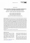 Research paper thumbnail of Gender and Suicide : an Exploration of Suicidality with Reference to Gender in Dir Lower , Khyber Pakhtunkhwa , Pakistan