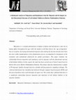 Research paper thumbnail of A Relational Analysis of Migration and Remittances Sent By Migrants and Its Impact on the Educational Outcome of Left behind Children in