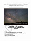 Research paper thumbnail of 2022. Starglow In The Big Bend: The Chill of Dark Skies and Why We Need It