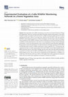 Research paper thumbnail of Experimental Evaluation of a LoRa Wildlife Monitoring Network in a Forest Vegetation Area