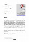 Research paper thumbnail of El espacio vivido. Hacia una etnografía radicalmente urbana.