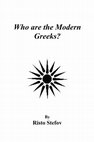 Research paper thumbnail of Who are the Modern Greeks