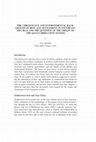 Research paper thumbnail of The chronology and environmental background of Iron Age settlement in southeastern Iran and the question of the origin of the qanat irrigation system