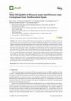 Research paper thumbnail of Seed Oil Quality of Brassica napus and Brassica rapa Germplasm from Northwestern Spain