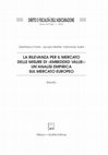 Research paper thumbnail of La Rilevanza Per Il Mercato Delle Misure DI «Embedded Value»: Un’Analisi Empirica Sul Mercato Europeo