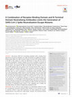 Research paper thumbnail of A Combination of Receptor-Binding Domain and N-Terminal Domain Neutralizing Antibodies Limits the Generation of SARS-CoV-2 Spike Neutralization-Escape Mutants