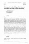 Research paper thumbnail of A Comparative Study of Bilingual Verb Phrases in Ewe-English and Gengbe-French Codeswitching