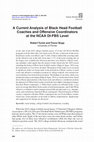 Research paper thumbnail of A Current Analysis of Black Head Football Coaches and Offensive Coordinators at the NCAA DI-FBS Level