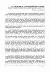 Research paper thumbnail of La industria de construcción de material ferroviario: estructura y evolución (1848-1997)