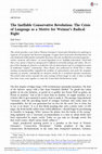 Research paper thumbnail of The Ineffable Conservative Revolution: The Crisis of Language as a Motive for Weimar's Radical Right