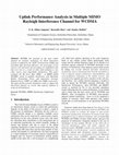 Research paper thumbnail of Uplink Performance Analysis in Multiple MIMO Rayleigh Interference Channel for WCDMA