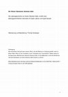 Research paper thumbnail of Die Lebensgeschichte von Kantor Abraham Adler, erzählt nach lebensgeschichtlichen Interviews mit Isaak Loberan und Ingrid Swossil Übersetzung und Bearbeitung: Thomas Soxberger