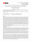 Research paper thumbnail of Environmental Issues in the South China Sea: Legal Obligation and Cooperation Drivers