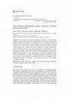 Research paper thumbnail of The Probabilistic Risk Measure VaR as Constraint in Portfolio Optimization Problem