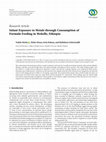 Research paper thumbnail of Infant Exposure to Metals through Consumption of Formula Feeding in Mekelle, Ethiopia