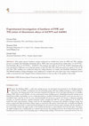 Research paper thumbnail of Experimental investigation of hardness of FSW and TIG joints of Aluminium alloys of AA7075 and AA6061