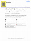 Research paper thumbnail of AHP-based Spatial Air Quality Impact Assessment Model of vehicular traffic change due to highway broadening in Sikkim Himalaya