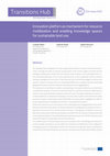 Research paper thumbnail of Innovation platforn as mechanism for resource mobilization and enabling knowledge spaces for sustainable land use