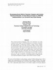 Research paper thumbnail of Developing Social Skills of Summer Campers with Autism Spectrum Disorder: A Case Study of Camps on TRACKS Implementation in an Inclusive Day-Camp Setting