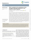 Research paper thumbnail of FRA1 is essential for the maintenance of the oncogenic phenotype induced by in vitro long-term arsenic exposure