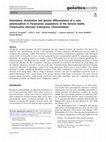 Research paper thumbnail of Inheritance, distribution and genetic differentiation of a color polymorphism in Panamanian populations of the tortoise beetle, Chelymorpha alternans (Coleoptera: Chrysomelidae)