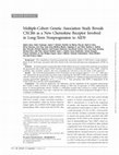 Research paper thumbnail of Multiple-cohort genetic association study reveals CXCR6 as a new chemokine receptor involved in long-term nonprogression to AIDS