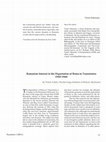 Research paper thumbnail of Romanian Interest in the Deportation of Roma to Transnistria (1942-1944)